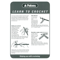 (LTC Learn to Crochet Leaflet)